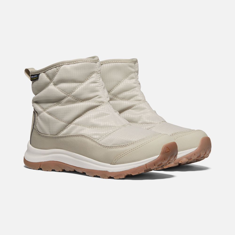 Keen Vinterkängor Dam Silver - Terradora Ii Waterproof Pull On - 628174XFB